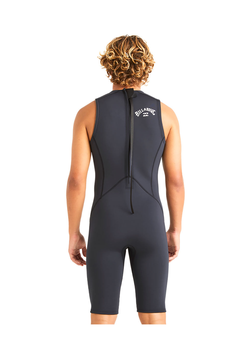 Billabong Men's 2mm Absolute Natural BZ FL Short John Wetsuit for Surfing, Diving & Water Sports - Comfortable Neoprene Wetsuit with UV Protection