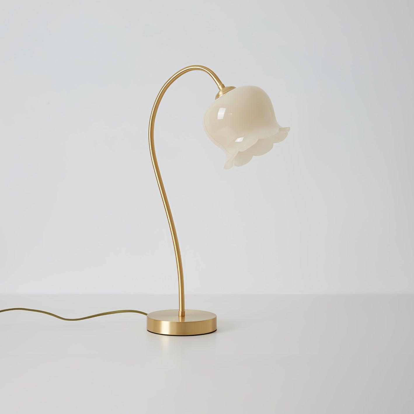 Elegant Orchids Table Lamp - Modern LED Night Light for Bedroom, Living Room, and Office Decor - Perfect for Reading, Relaxation, and Creating Cozy Ambiance