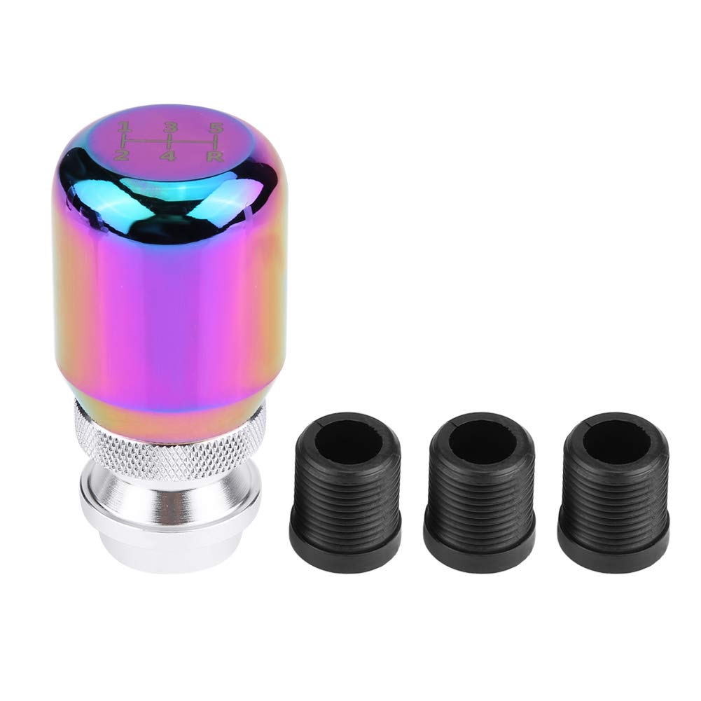Universal Aluminum Alloy Adjustable Manual Car Gear Shift Knob - Telescopic Design for Smooth Shifting - Fits Most Vehicles - Colorful Options for Custom Style - Perfect for Racing, Daily Driving & Car Enthusiasts