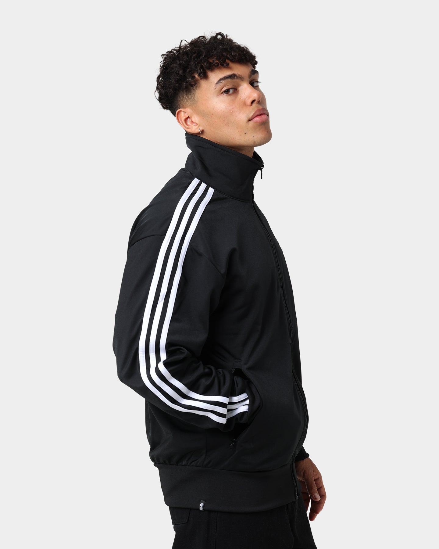 Adidas Firebird Track Jacket for Men & Women - Classic Black Retro Running Jacket - Lightweight Windbreaker for Jogging, Workouts & Streetwear Fashion