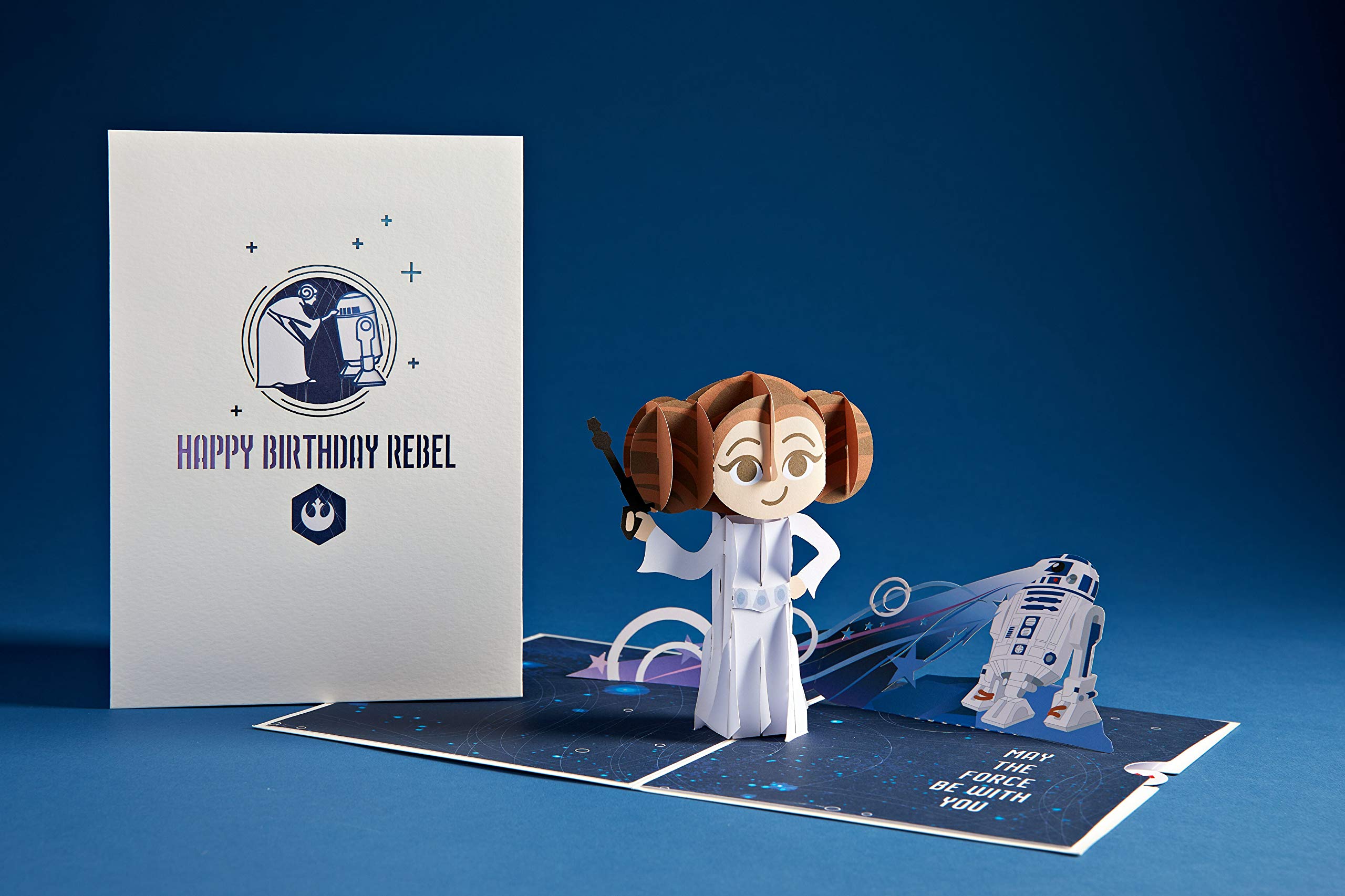 Lovepop Star Wars™ Princess Leia™ 3D Pop Up Greeting Card - Birthday Card, Gift for Star Wars Fans, Perfect for Birthdays, Anniversaries & Special Occasions
