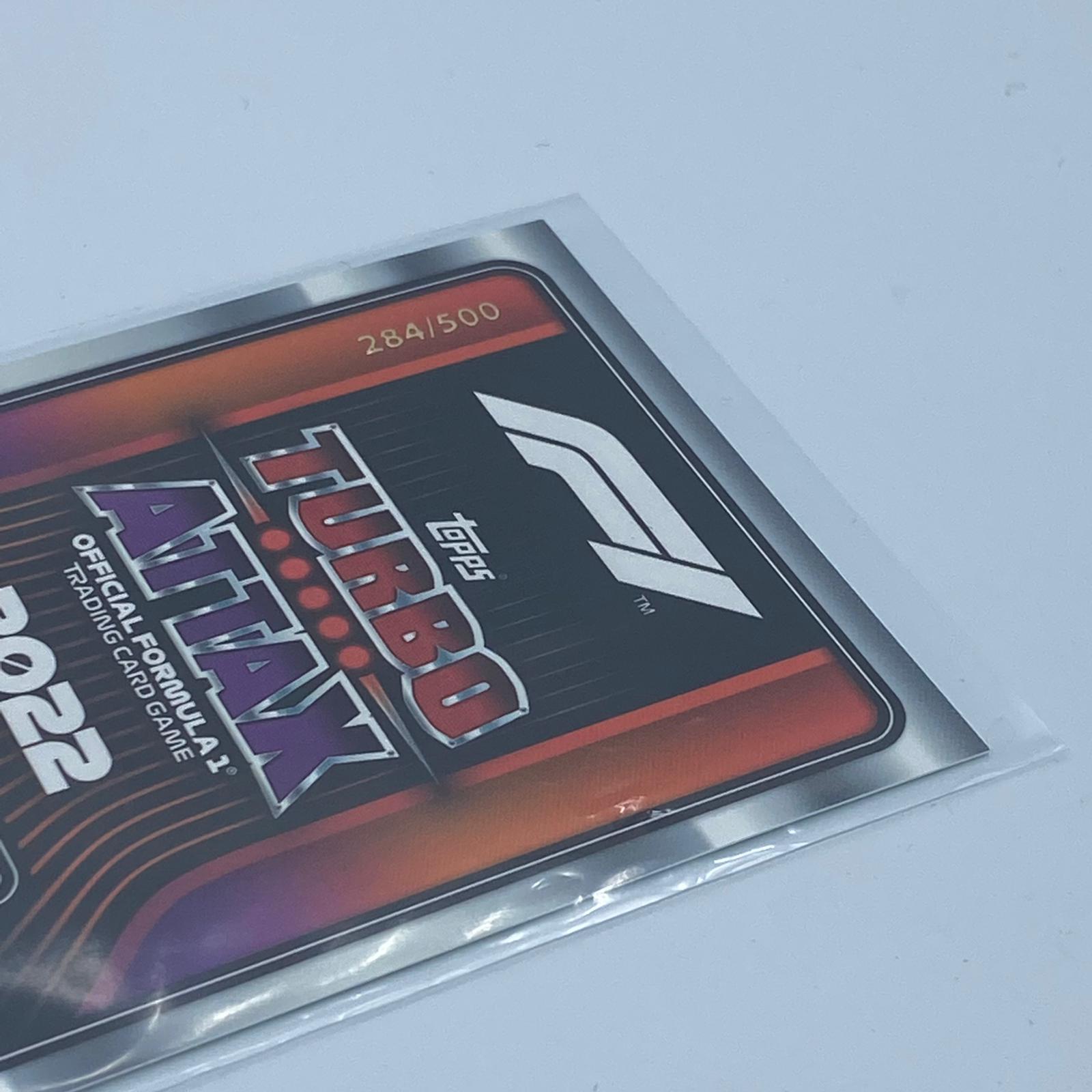 Max Verstappen #132 F1 Stat Attax 284/500 Turbo Attax 2022 - Most Wins Trading Card for Collectors & F1 Fans - Perfect for Sports Memorabilia Collections & Racing Enthusiasts