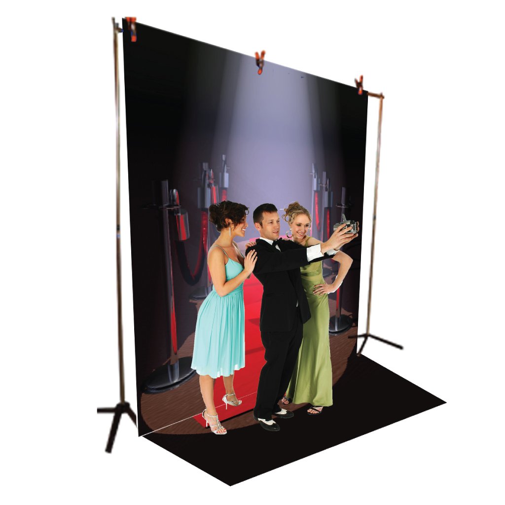 VictoryStore 8x10 Foot Red Carpet Vinyl Banner - Outdoor Lawn Decoration & Backdrop for Parties, Events, Weddings | Durable Yard Sign for Home & Commercial Use