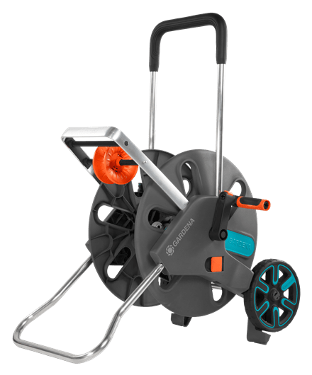 Gardena Hose Trolley CleverRoll L Easy 18520 20 - Retractable Garden Hose Reel with Wheels for Easy Storage & Mobility | Perfect for Lawn Care, Gardening & Outdoor Watering
