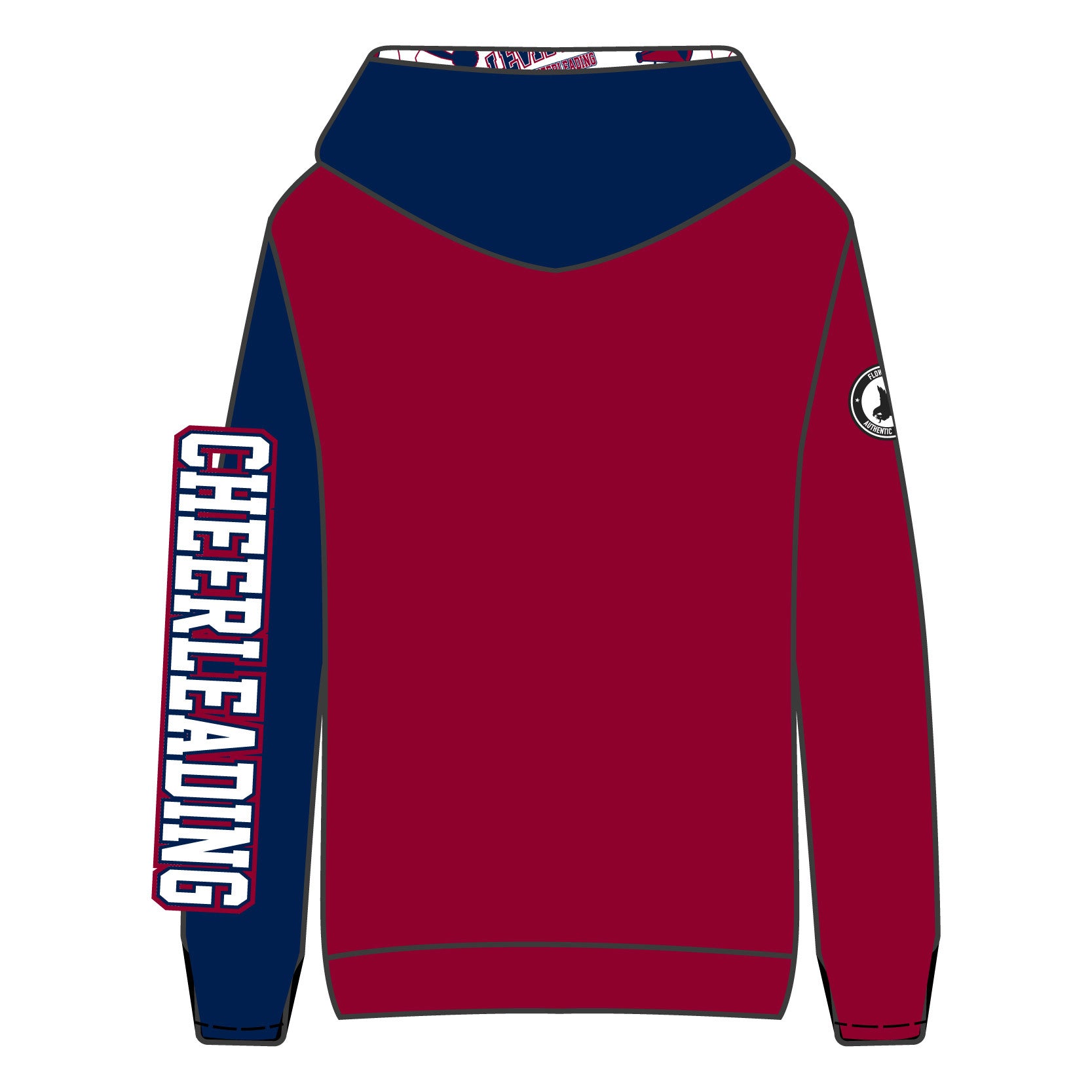 Youth & Adult Cheerleading Hoodie - Comfortable & Stylish Cheerleading Apparel for Training & Games - Perfect for Team Spirit & Casual Wear