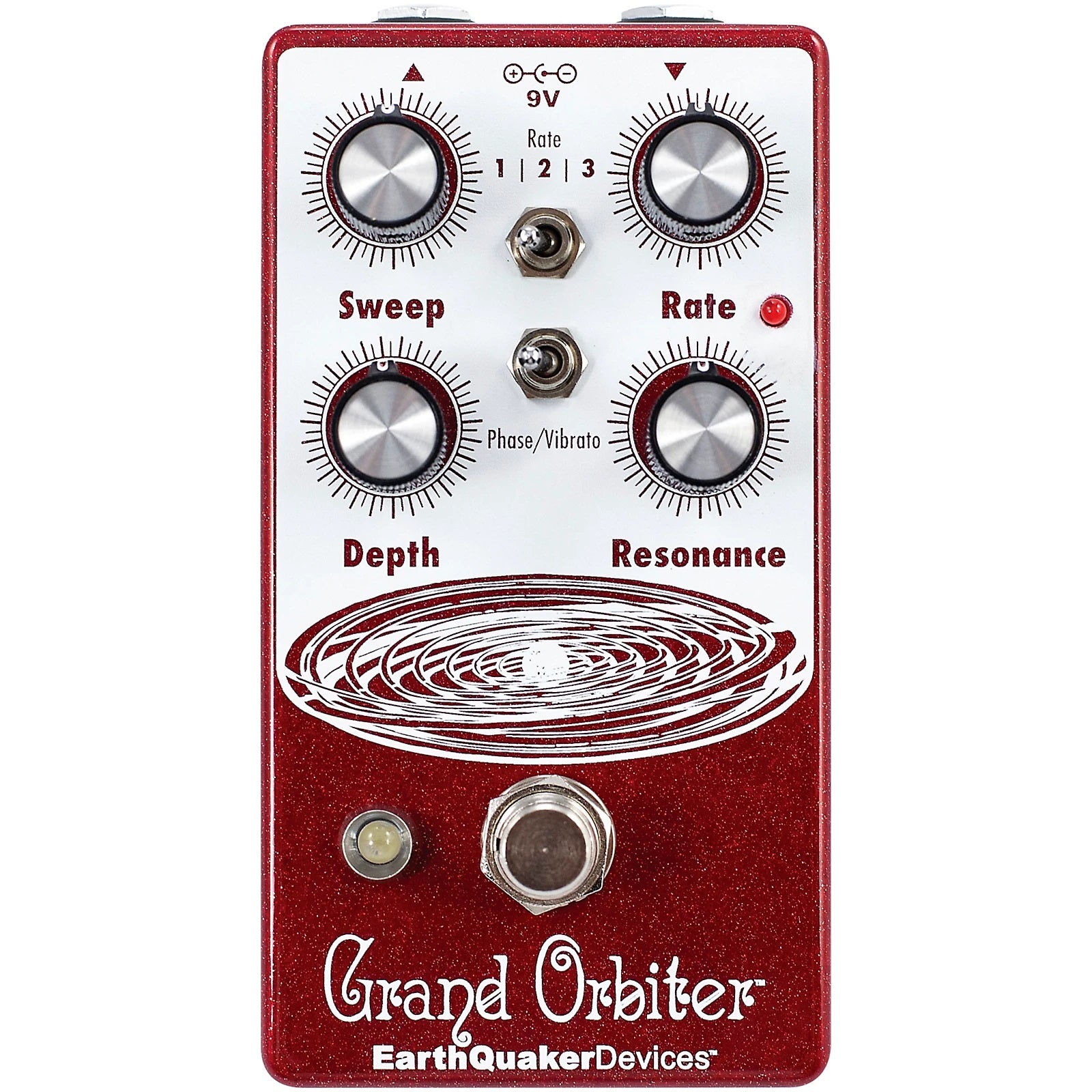 Earthquaker Devices Grand Orbiter Analog Phase Shifter Guitar Effects Pedal - Vintage Tone for Psychedelic Rock & Shoegaze Music