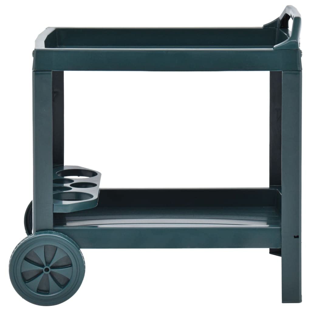 CHARMMA 3-Tier Beverage Cart with Wheels - 27.2