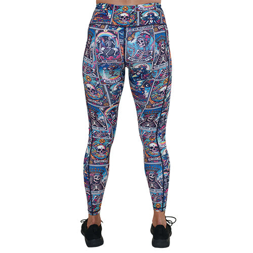 Psychic Yoga Pants for Women - High Waisted Tummy Control Leggings with Pockets - Perfect for Yoga, Workout, Running & Lounge Wear