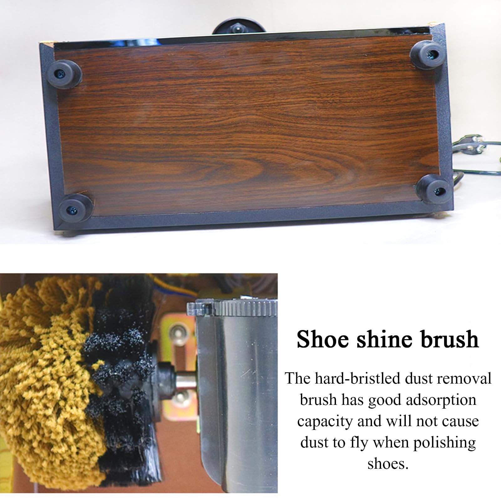Automatic Shoe Polishing Machine - Electric Household & Commercial Shoe Shiner with Induction Sensor for Home, Hotel Lobby & Office Use - Perfect for Leather, Suede & Dress Shoes Maintenance