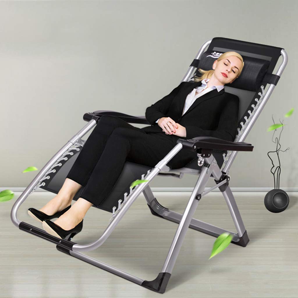 Premium Zero Gravity Recliner Chair with Adjustable Backrest & Padded Headrest - Heavy Duty Outdoor Lounge Chair for Patio, Beach, Yard - Includes Comfort Pillow & Convenient Side Tray - Supports 330 lbs - Perfect for Relaxing, Sunbathing & Backyard Lounging