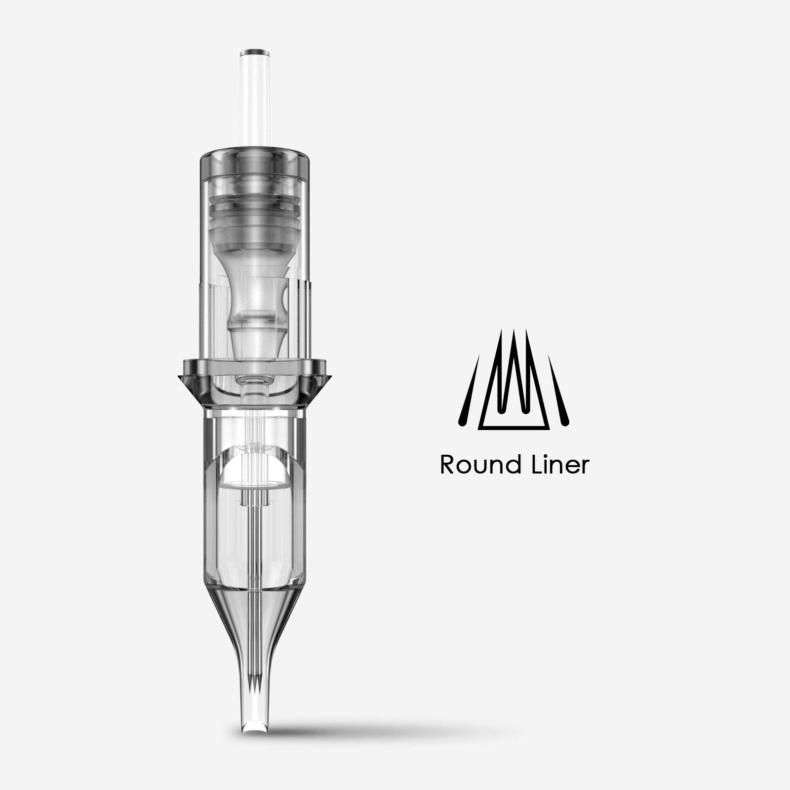 Professional Disposable 3RL Tattoo Needle Cartridges - Sterilized Wormhole Tattoo Cartridge Needles for Safe Tattooing | Ideal for Lining Work in Professional Tattoo Studios & Home Tattoo Kits
