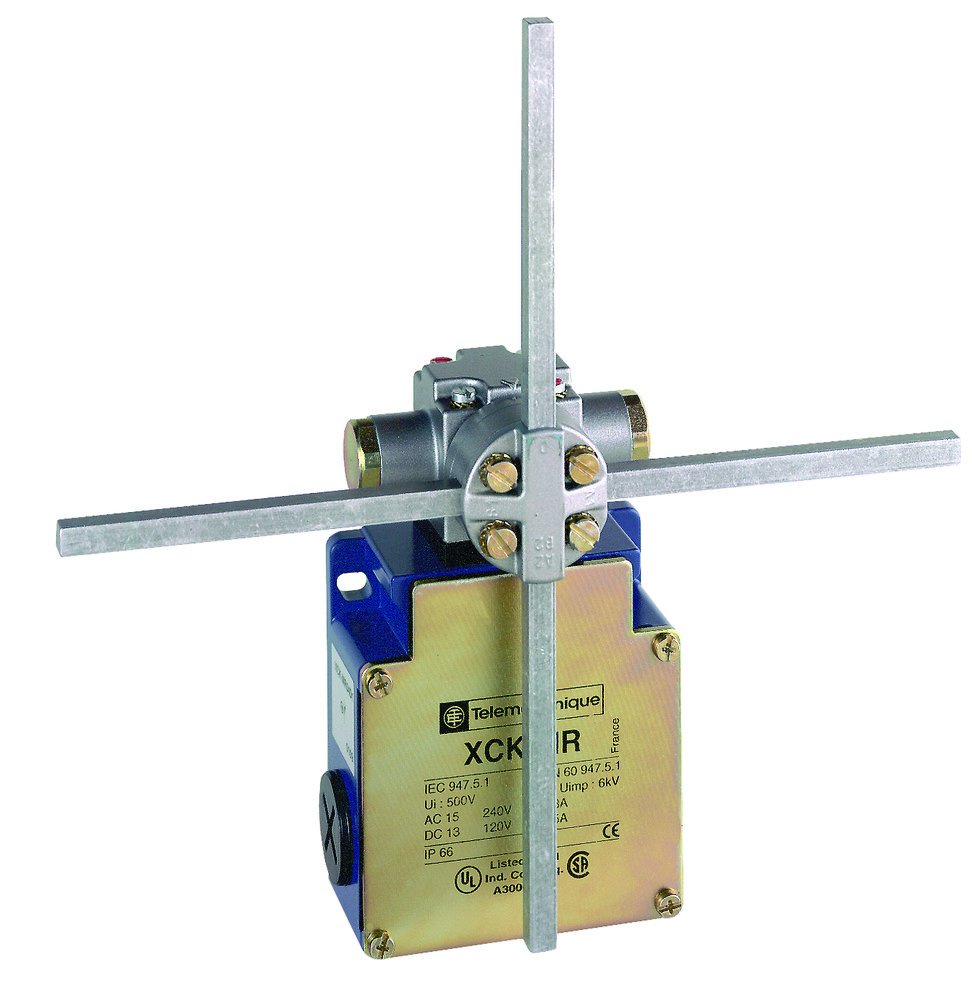 XCKMR54D1H29 Limit Switch 240V AC 10A Crossed Rods Lever - Industrial Automation & Machine Safety Control for CNC, Conveyors, and Robotics