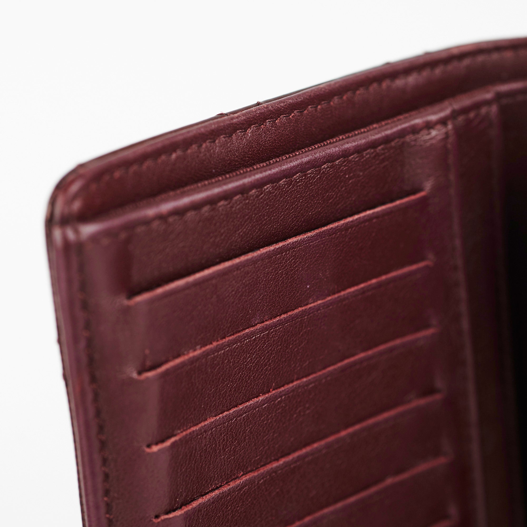 Chanel Long Wallet in Patent Burgundy Leather - Luxury Women's Wallet for Everyday Use & Special Occasions