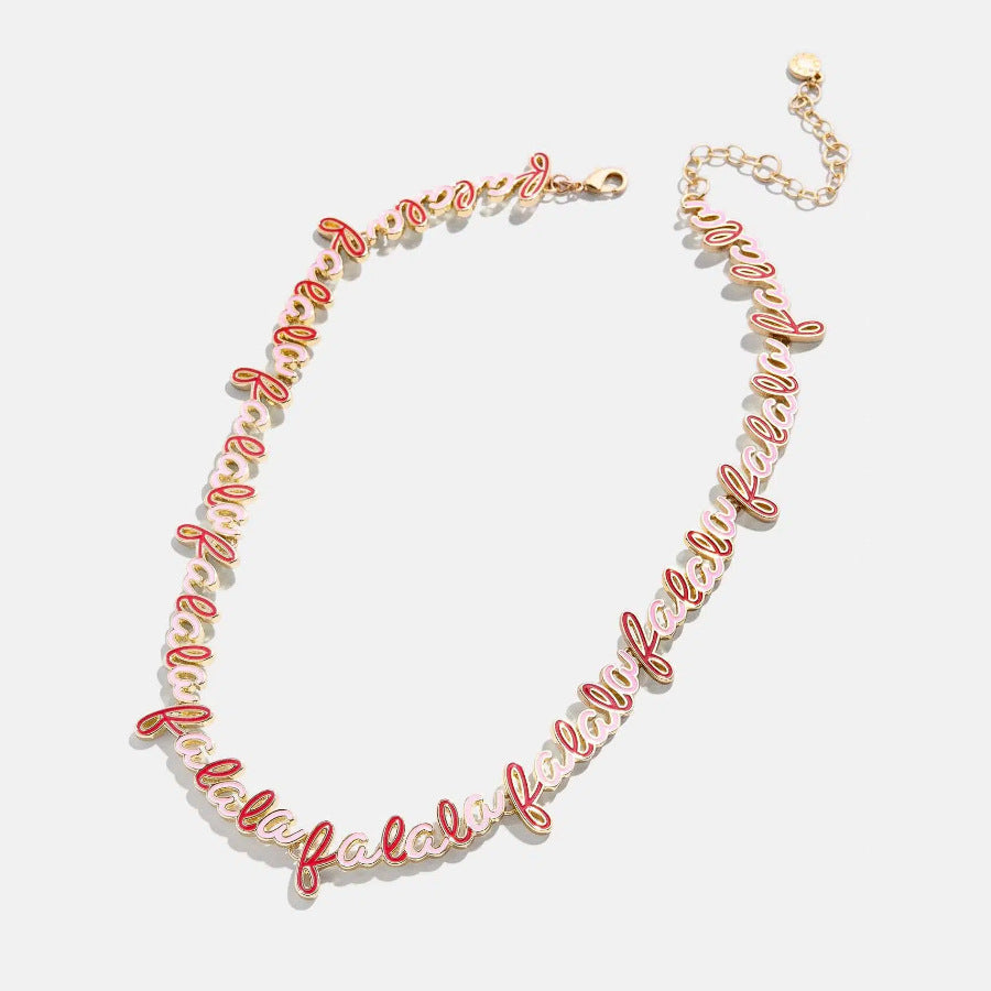 14K Gold Plated Rhinestone Beaded Necklace for Women - Elegant Party Jewelry, Wedding Accessories & Evening Dresses