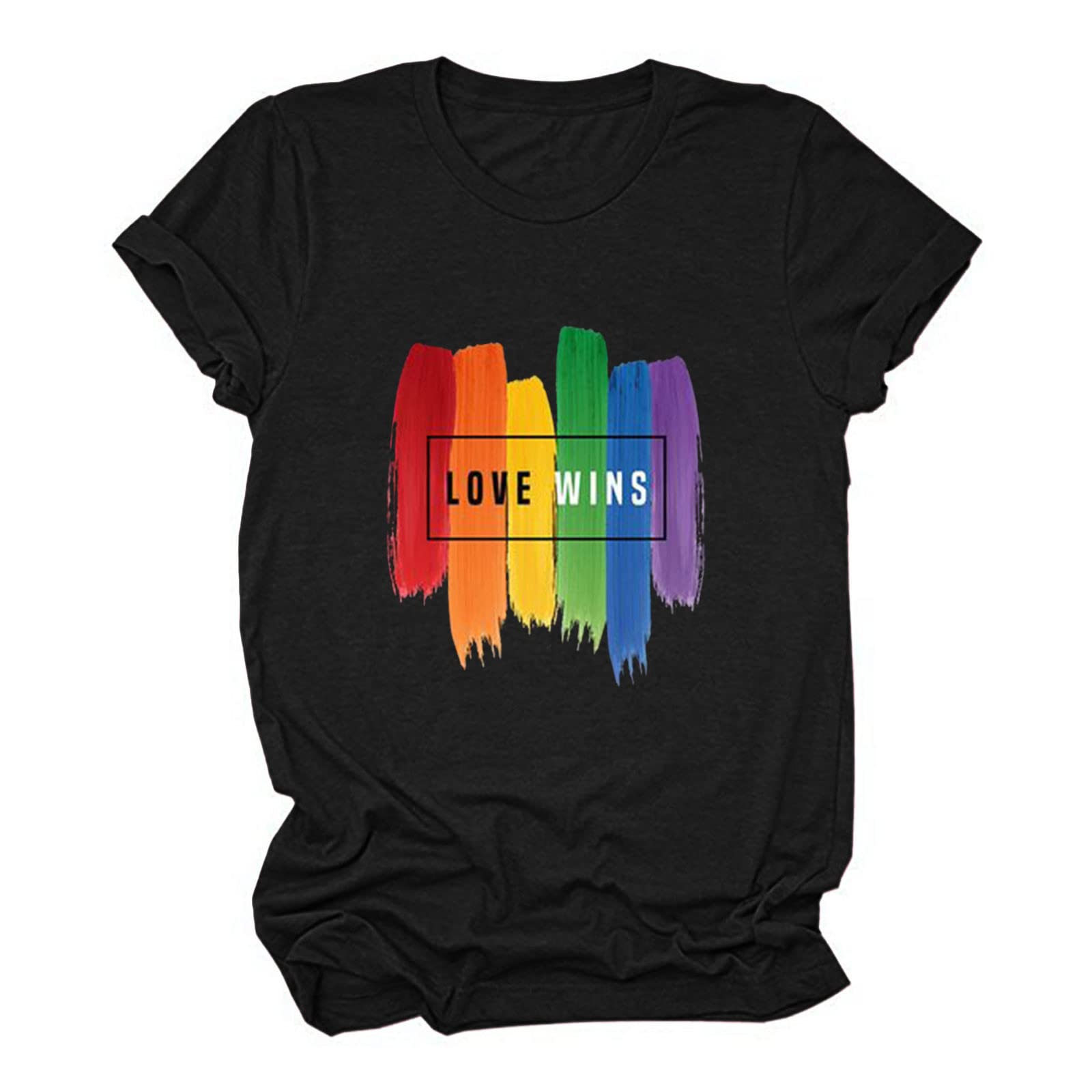 Women's Summer Tops - Loose Fit Casual Short Sleeve T-Shirts with Colorful Print | Dressy Pullover Shirts for Beach, Vacation & Everyday Wear