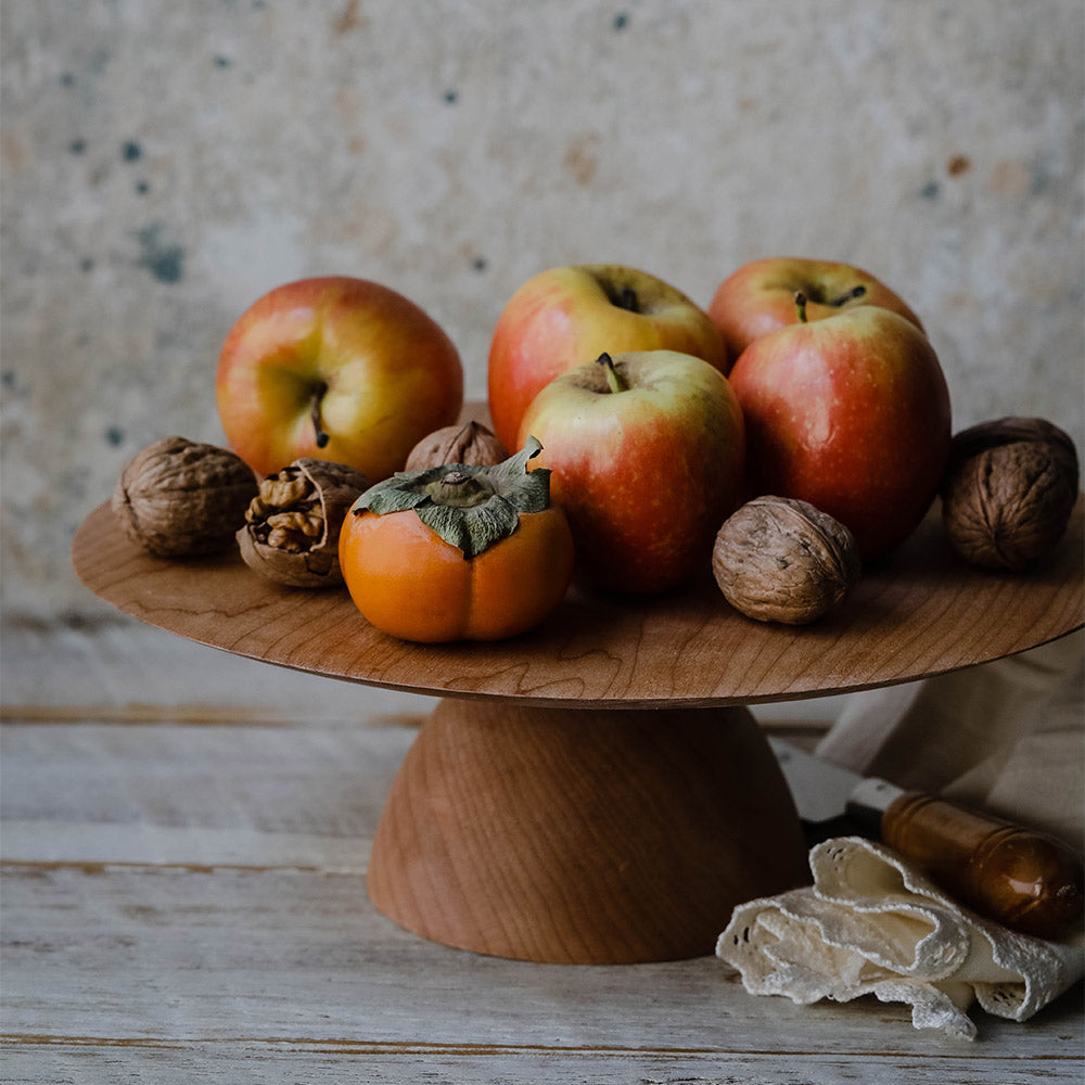 Maple Wood Cake Stand - Rustic 3-Tier Dessert Display for Wedding, Birthday Party & Home Decor - Perfect for Cupcakes, Cakes & Pastries