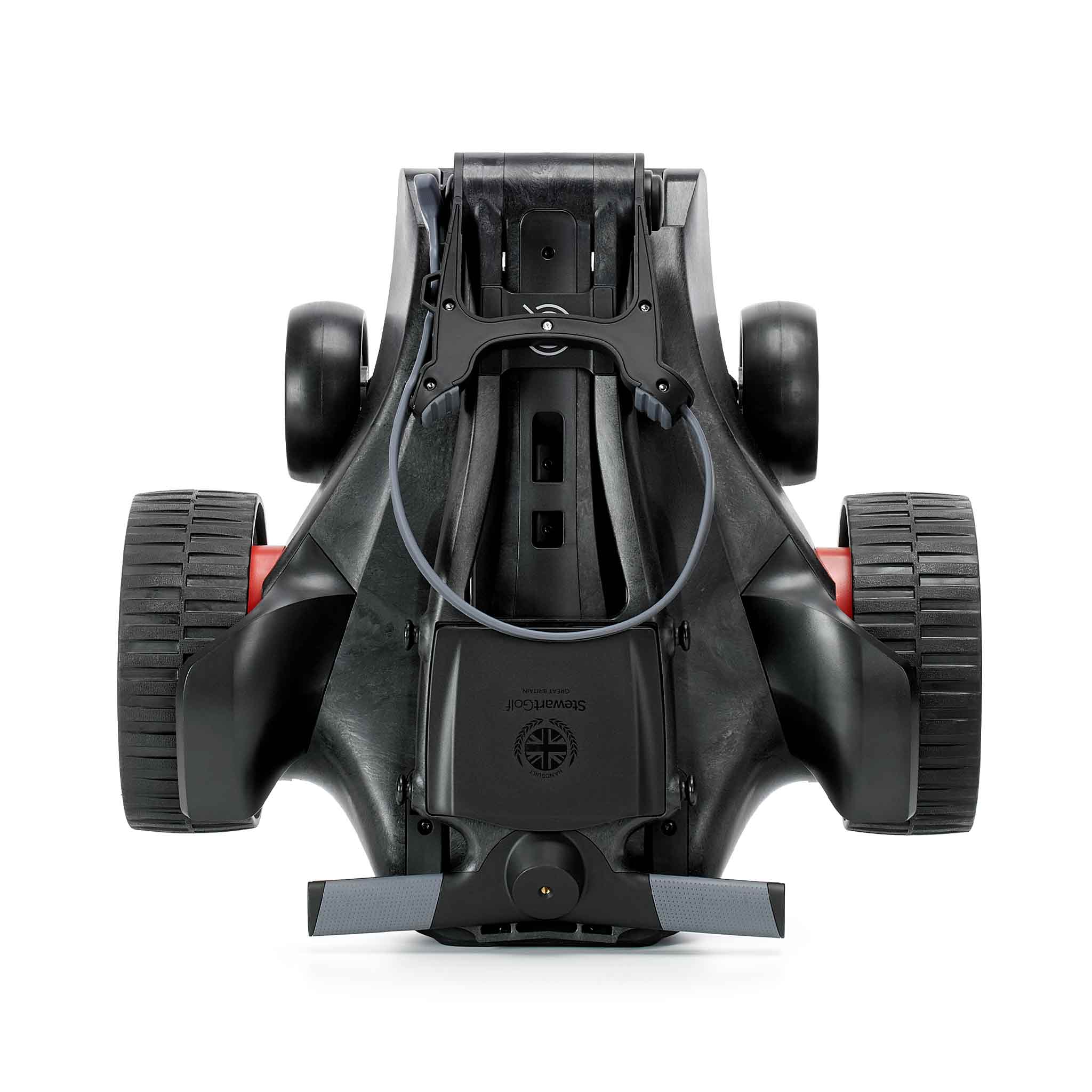 Stewart Golf Q Follow Electric Golf Trolley - Lightweight & Portable for Easy Transport | Perfect for Golf Courses & Tournaments