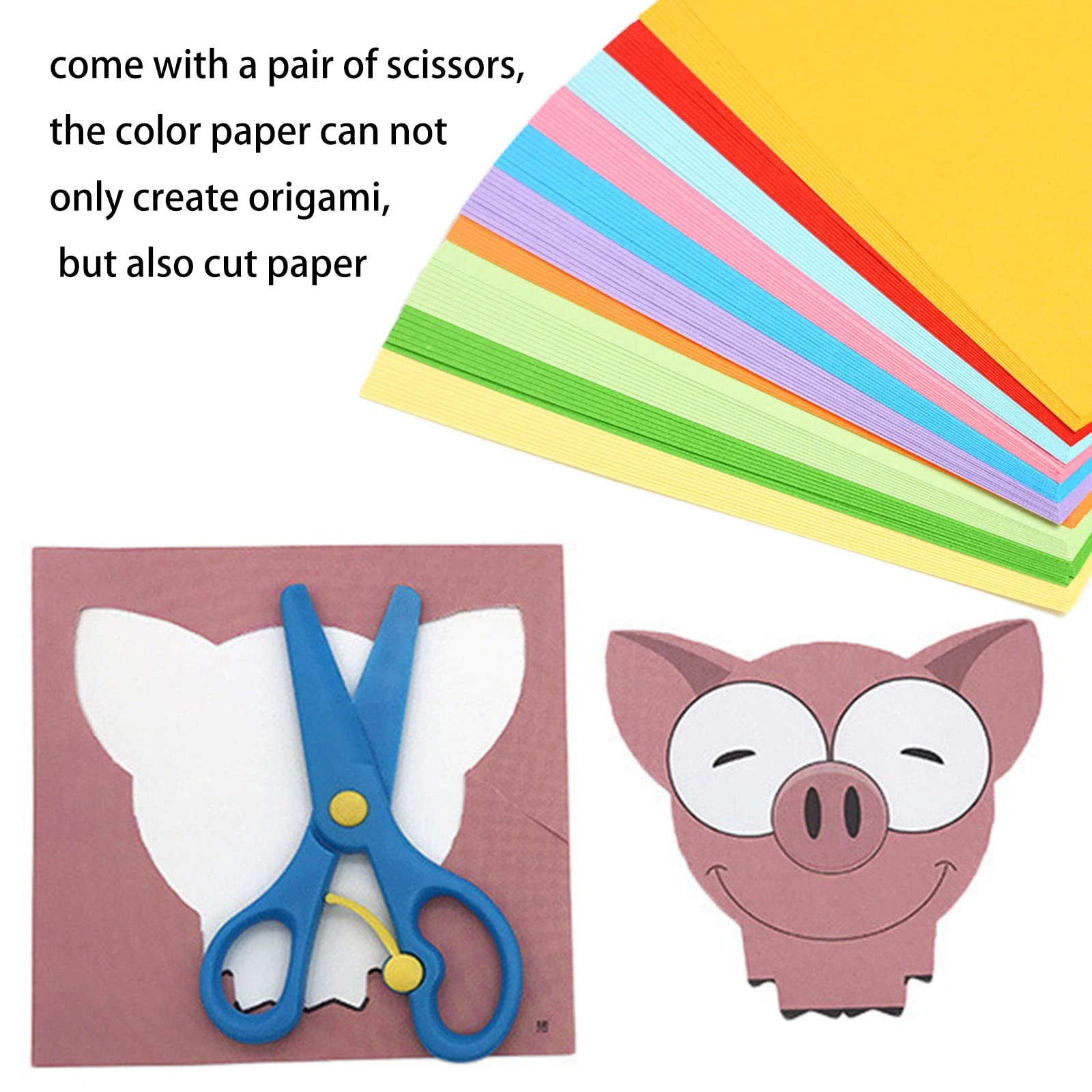Vibrant A4 Colored Printer Paper - 100 Sheets for Copying, DIY Crafts, Scrapbooking & Art Projects | Premium Colorful Cardstock for School, Office & Creative Projects