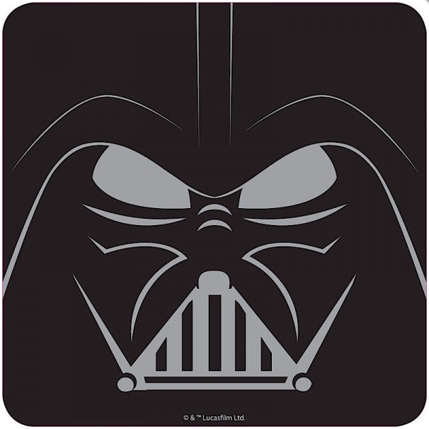 Star Wars Themed Drink Coasters Set of 6 - Absorbent & Durable for Coffee Tables, Bars & Game Rooms - Perfect Gift for Sci-Fi Fans & Collectors