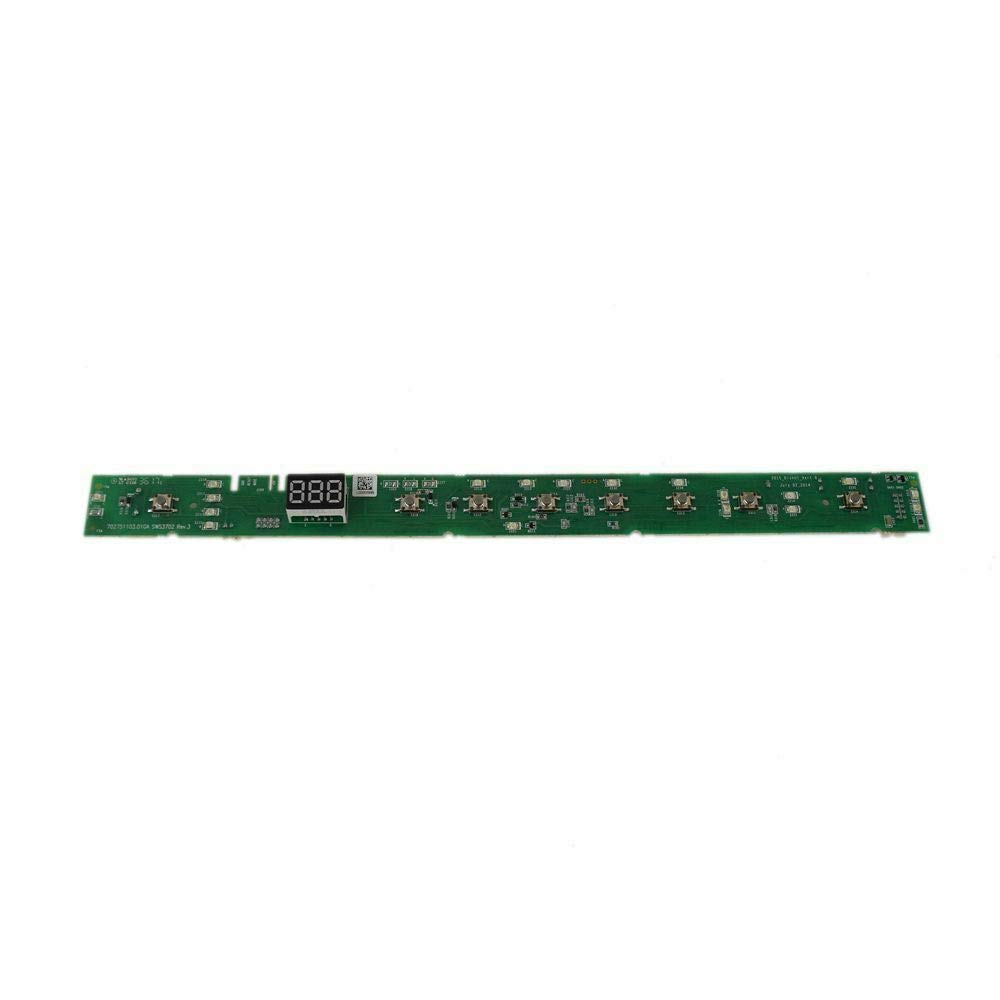 Genuine Dishwasher Control Panel WD21X23462 - Compatible with WD21X23461, WD21X22175, WD21X22236, WD21X22237, WD21X22366, WD21X22804, WD21X22955, WD21X22956, WD21X23702, WD21X23709 - Replacement Part for Kitchen Appliance Repair