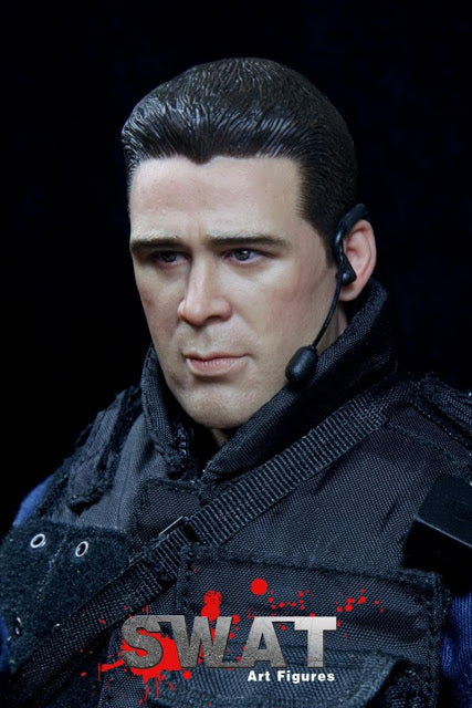 1/6 Scale SWAT Team Police Soldier Action Figure - AF 013 Colin Farrell The Expendables Collectible Model for Display & Diorama Scenes