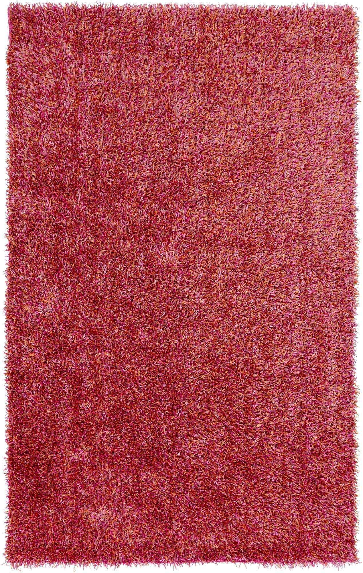 Mark&Day Pinehurst Modern Shag Area Rug 2x3 Feet - Soft Plush Red, Pink & Orange Carpet for Living Room, Bedroom, Kitchen - Non-Slip Floor Mat for Home Decor & Cozy Spaces (2' x 3')