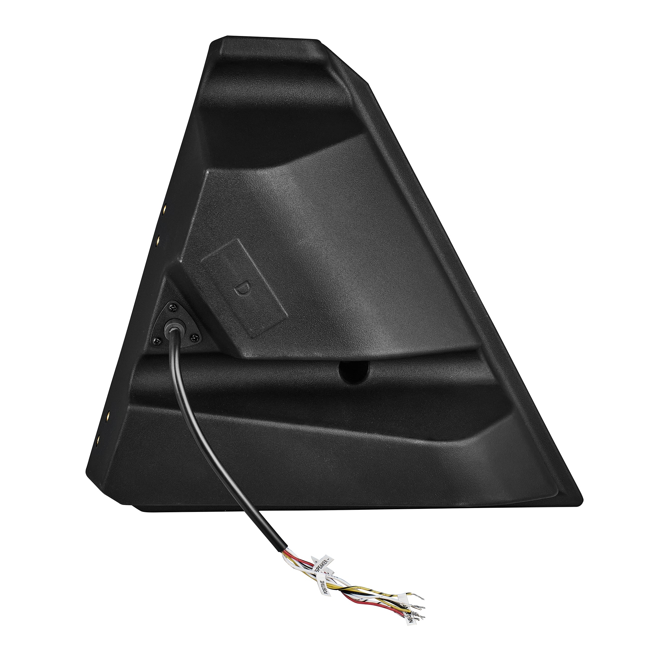 Polaris Slingshot Front Kick Panel Speaker Pods with 2 x NXL IQ6/BK & 2 x PRO TW1LD Speakers and Digital LED Lights | Upgrade for 2015-Current Models | Perfect for Road Trips and Outdoor Adventures