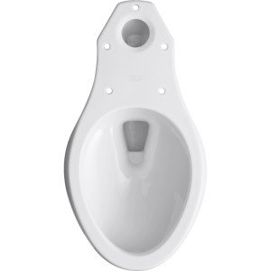 Kohler Highline Elongated Toilet Bowl 1.0 GPF Water-Saving White - Perfect for Modern Bathroom Renovations & Small Space Solutions