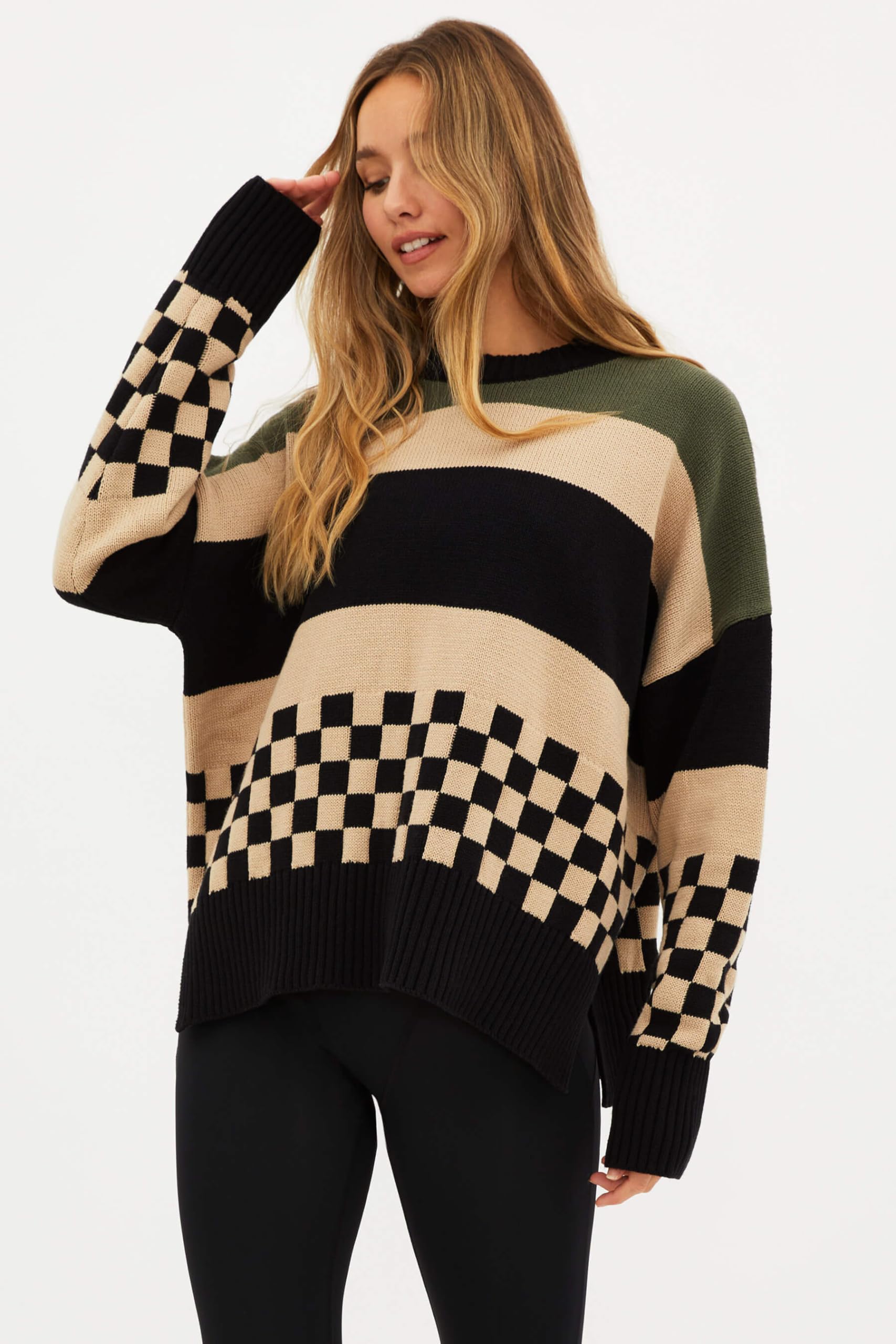 Beach Riot Women's Callie Sweater - Soft Knit Pullover for Casual Wear, Layering & Cozy Fall Outfits | Perfect for Beach Cover-Ups, Date Nights & Weekend Getaways