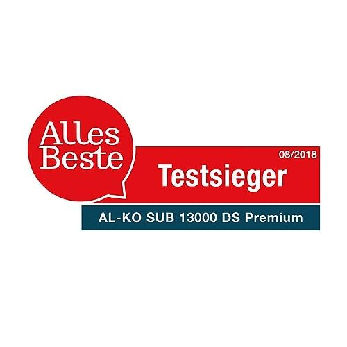 AL-KO SUB 13000 DS Premium Submersible Water Pump - 650W Power, 10500 l/h Max Flow Rate, 8m Max Head - Ideal for Pools, Fountains & Garden Drainage
