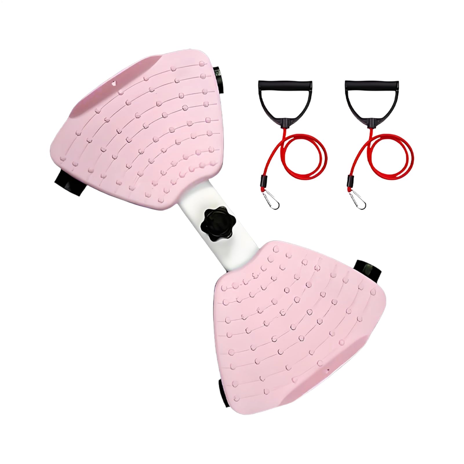 Silent Abdominal Twister Machine for Waist Exercise - Home Gym Equipment with Resistance Bands for Women & Men | Burn Belly Fat, Tone Core & Improve Posture - Perfect for Home Workouts, Office Breaks & Fitness Routines