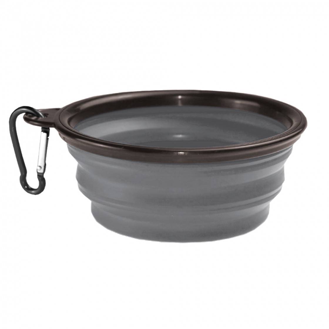KUMA Collapsible Silicone Bowl - Portable Travel Dog Food & Water Dish for Pets - Perfect for Camping, Hiking & Outdoor Adventures