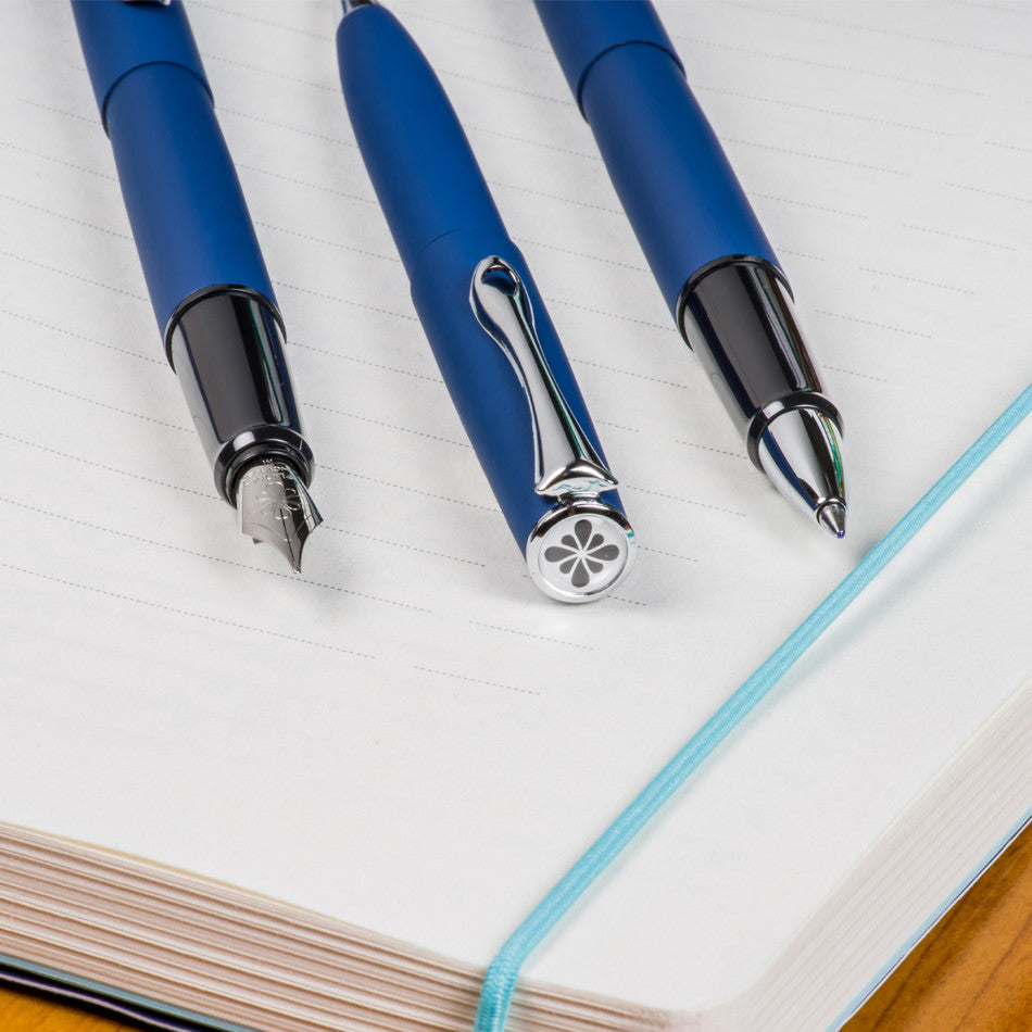Diplomat Esteem Fountain Pen - Premium Blue Lapis Luxury Writing Instrument for Professionals & Collectors - Perfect for Office, Gifts & Calligraphy