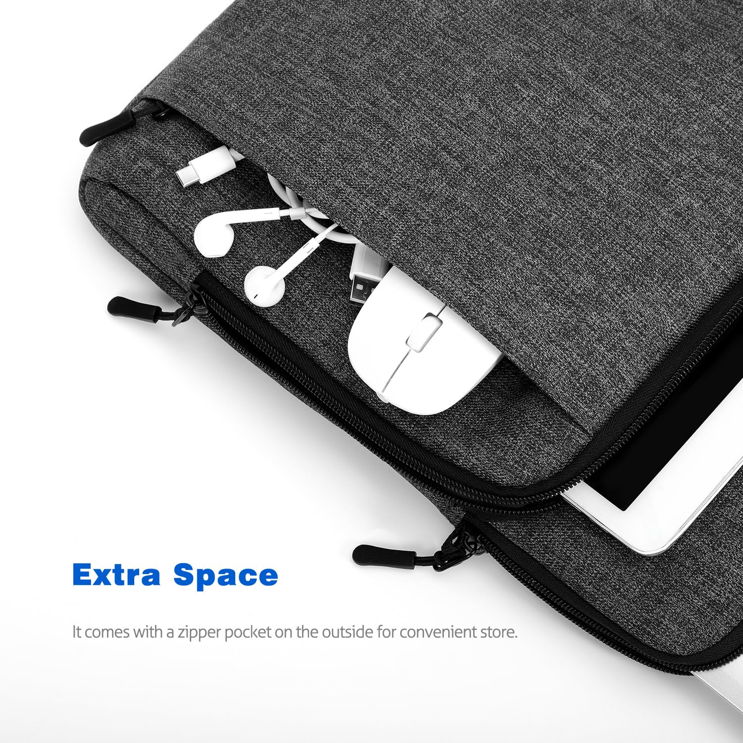 13-13.3 Inch Tablet Sleeve Case Shoulder Bag - Compatible with iPad Pro 13