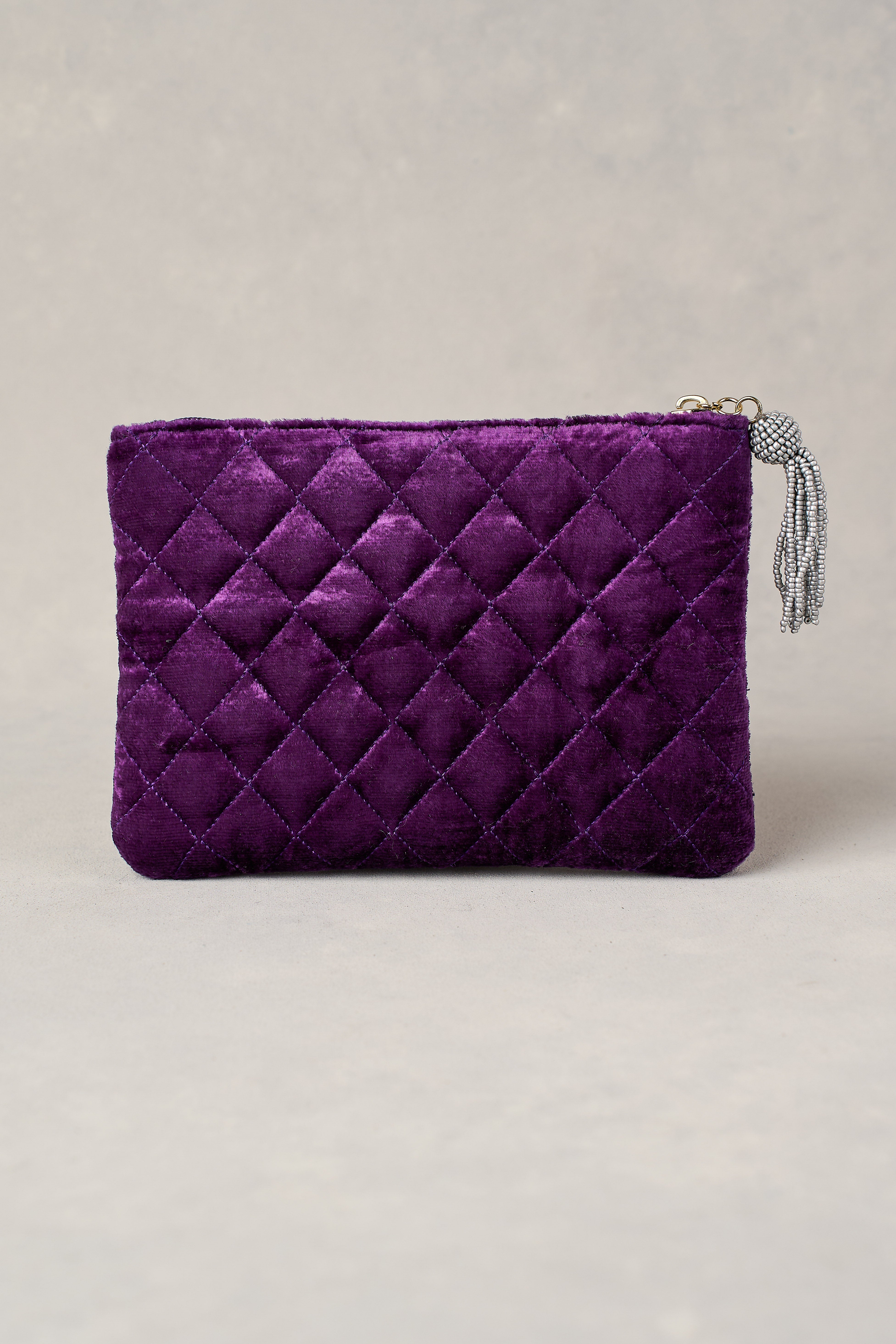 J Monogram Cosmetic Bag - Purple Travel Makeup Pouch for Women | Perfect for Travel, Gym & Everyday Use
