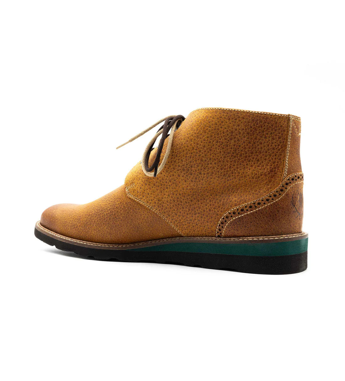 Martin Dingman Men's Saddle Chukka Boot - Premium Leather Casual & Dress Shoes for Work, Office & Outdoor Wear
