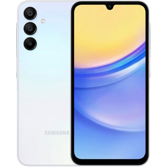 Samsung Galaxy A15 5G Unlocked Smartphone 128GB Light Blue - Perfect for Streaming, Gaming & Work on the Go