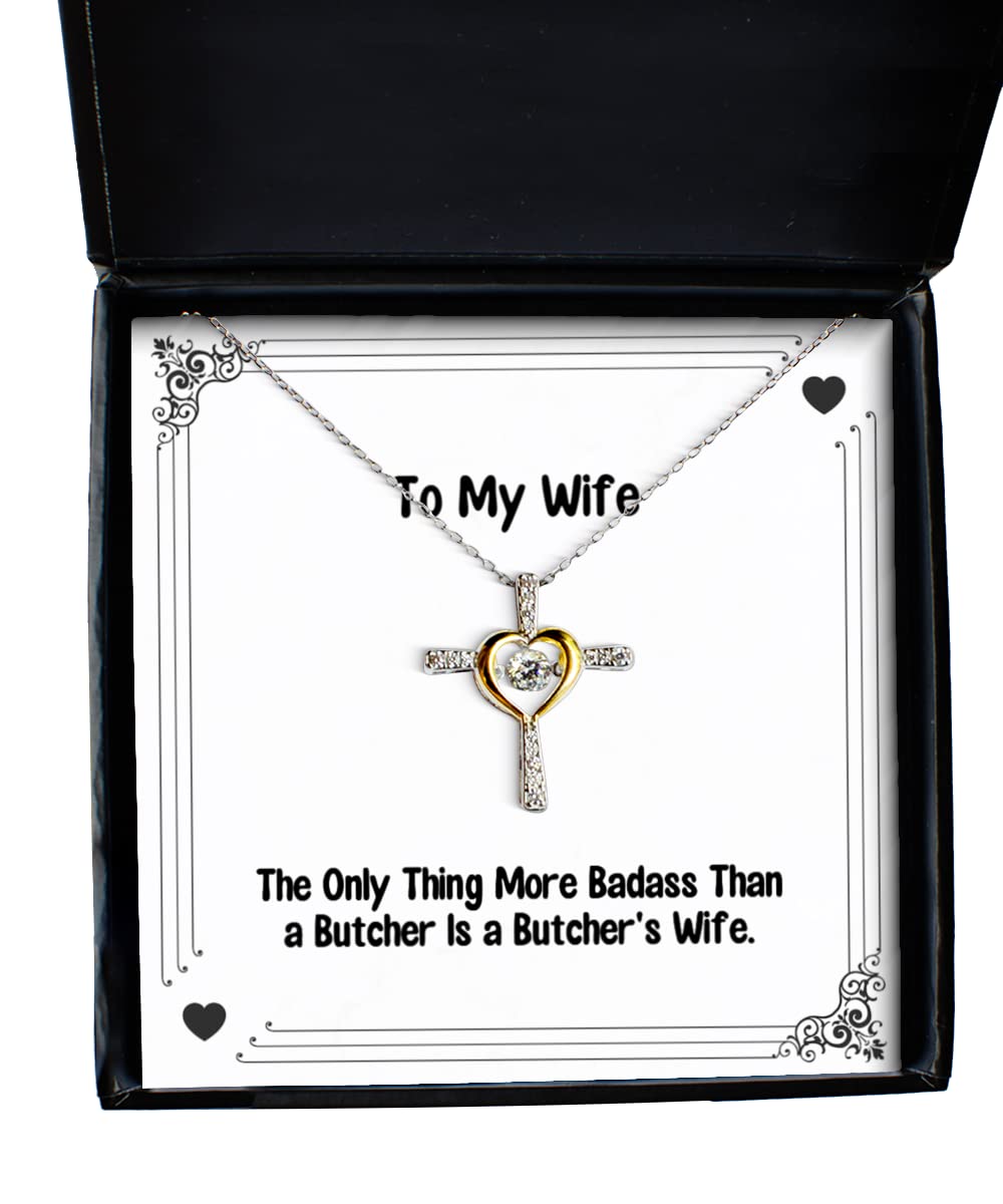 Butcher's Wife Necklace - Christmas Gift for Her | Game On Novelties