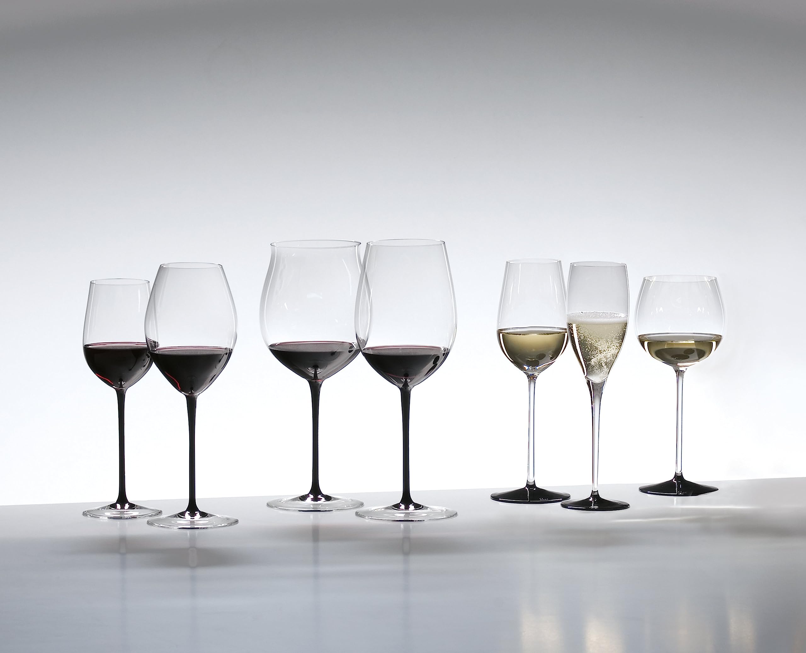 Riedel Sommeliers Black Tie Hermitage Syrah Wine Glass Set - Premium Crystal Wine Glasses for Red Wine, Packed in Elegant Gift Tube - Perfect for Wine Tasting, Dinner Parties & Gifts