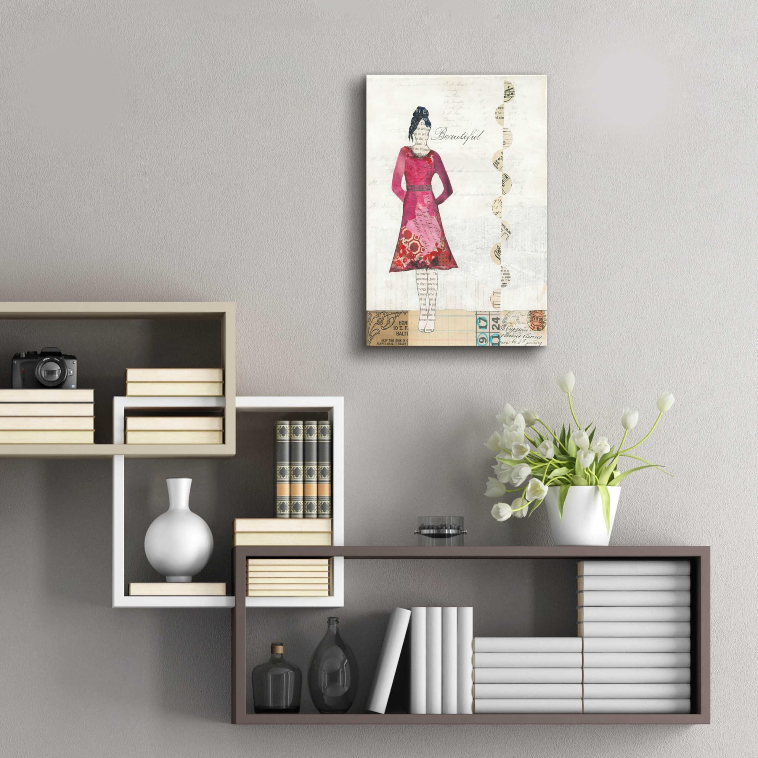 Epic Art 'Ready To Go II' by Courtney Prahl - 16x24 Inch Acrylic Glass Wall Art Decor for Living Room, Bedroom & Office - Modern Abstract Painting for Home & Office Decoration