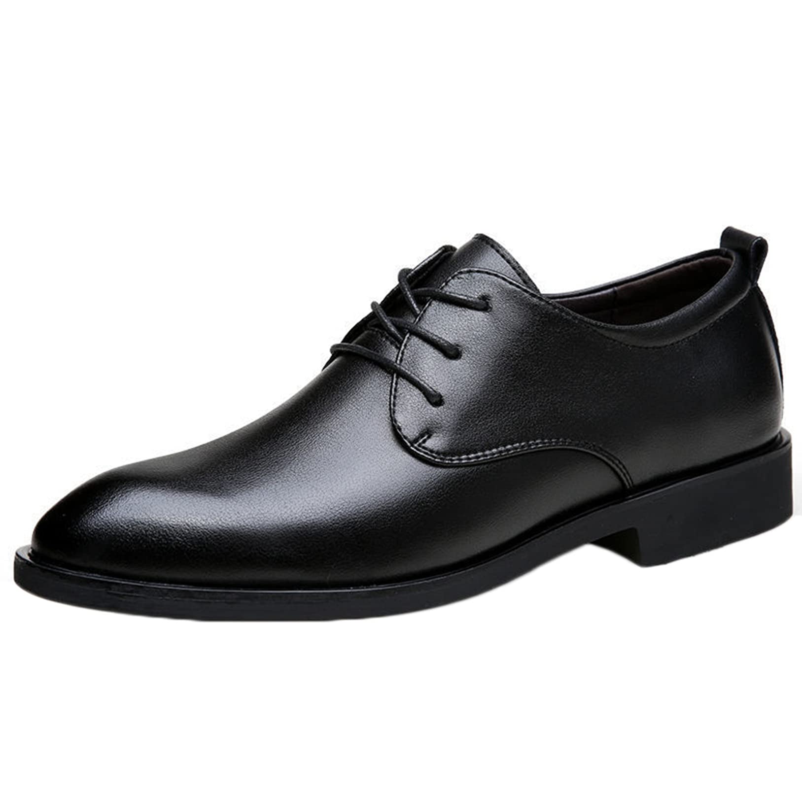 Men's Classic Oxford Dress Shoes - Formal Lace Up Business Shoes for Office, Leisure & Daily Wear | Perfect for Spring & Autumn Seasons | Youth & Professional Style