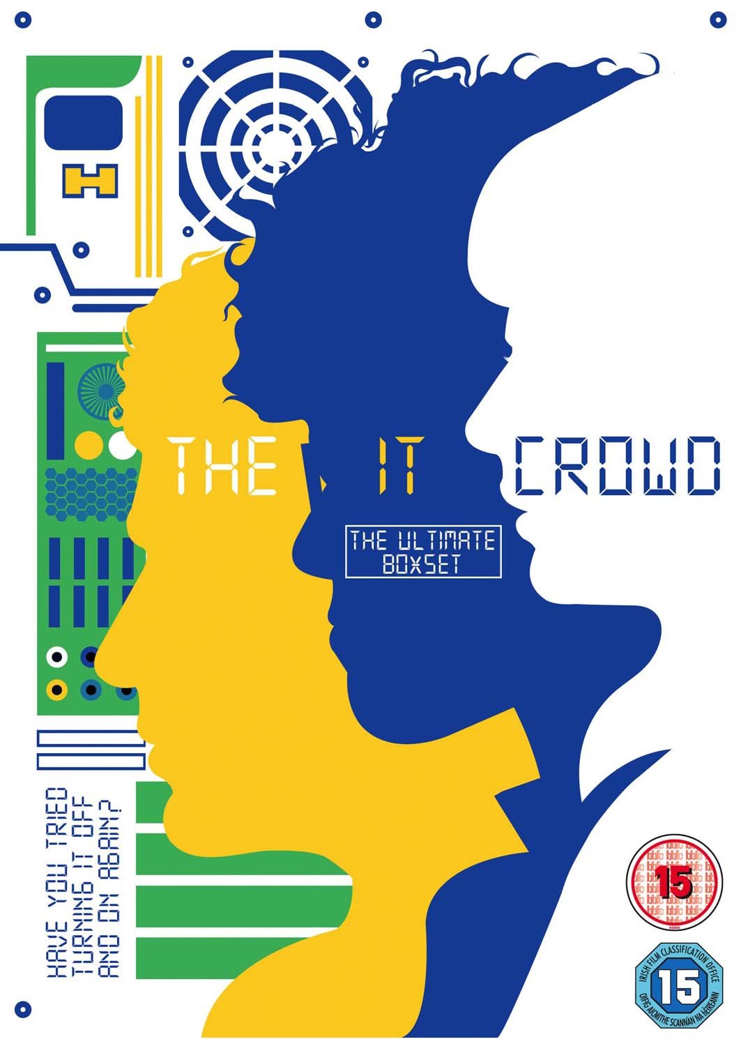 IT Crowd Complete Series DVD Box Set - All Seasons 1-4 - Hilarious British Tech Comedy Show - Perfect for Office Gifts & Geek Culture Fans