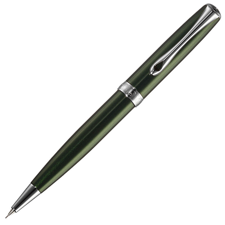 Diplomat Excellence A2 Green Fountain Pen with Chrome Trim - Premium Writing Instrument for Professionals, Gifts & Collectors