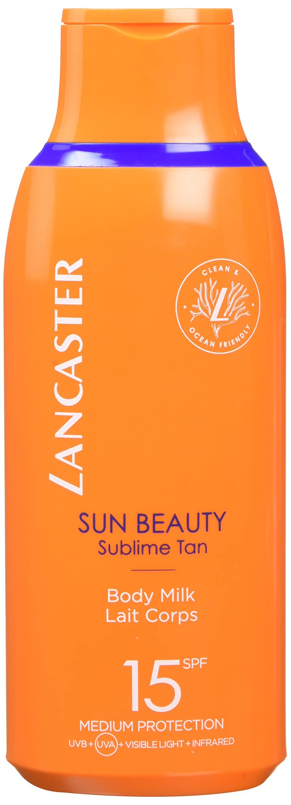 Lancaster Sun Beauty Body Milk SPF15 175ml & Golden Tan Maximizer After Sun Lotion 400ml - Hydrating Sun Protection & Post-Sun Care for Beach, Pool & Vacation Skin Care