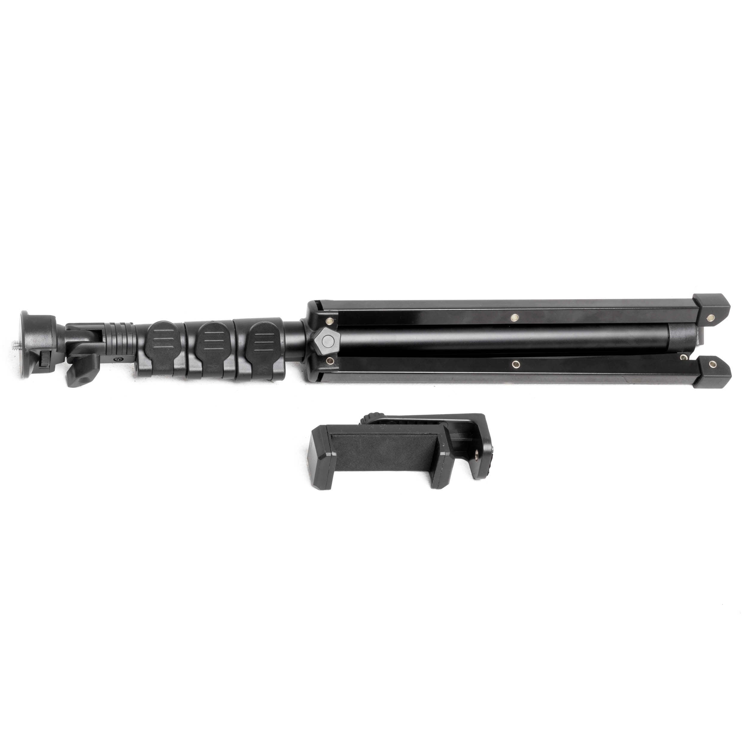360° Rotatable Tilt Head Tripod Stand with Smartphone Mount - Perfect for Vlogging, Live Streaming & Photography