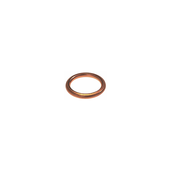 22mm Copper Crush Washer for Oil Drain Plugs - Sealing Gasket for Automotive, Motorcycle & Plumbing Applications