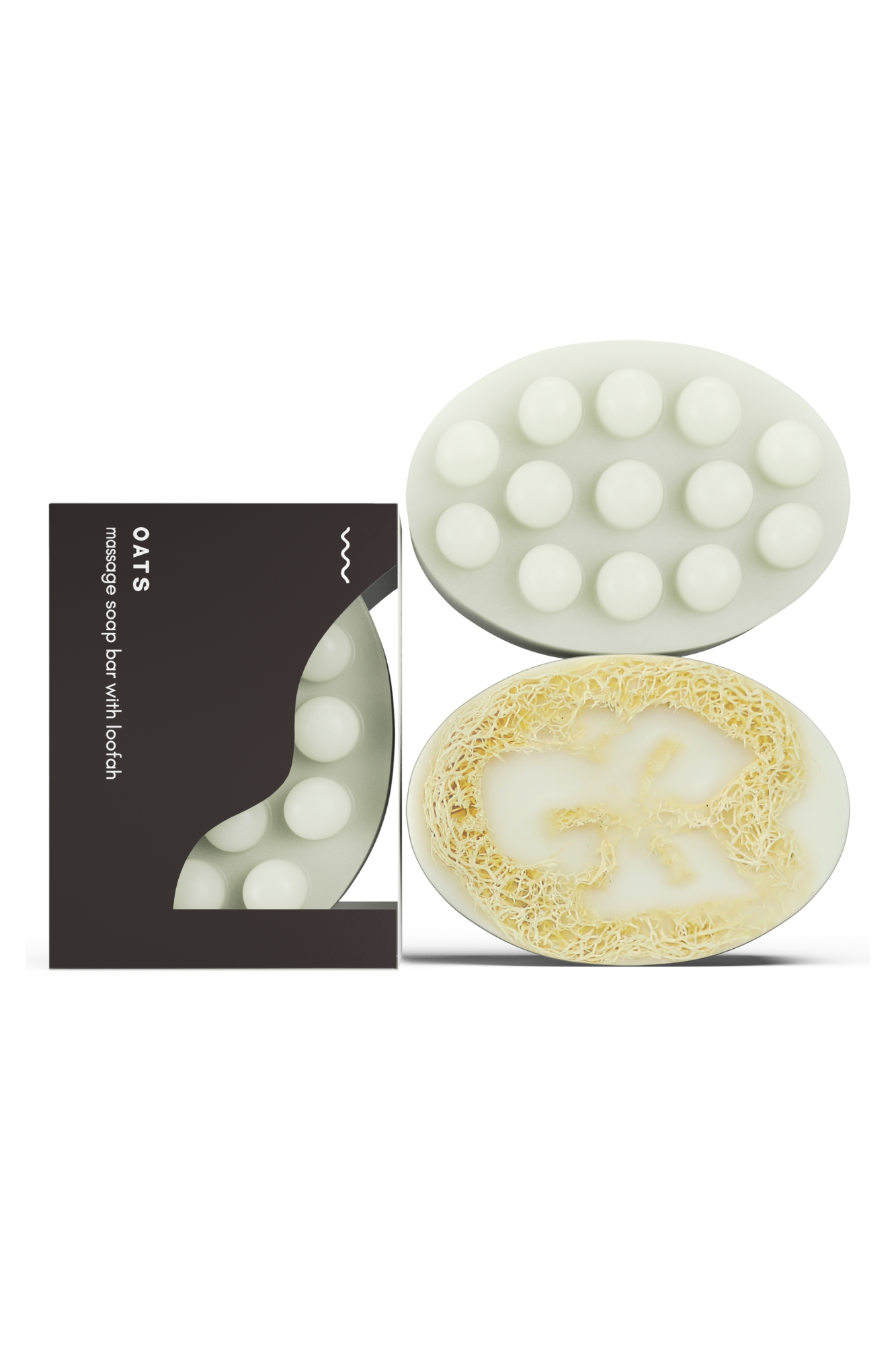 Oatmeal Massage Bar Soap for Relaxation - Natural Skin Care & Aromatherapy | Perfect for Spa, Bath & Self-Care Routines