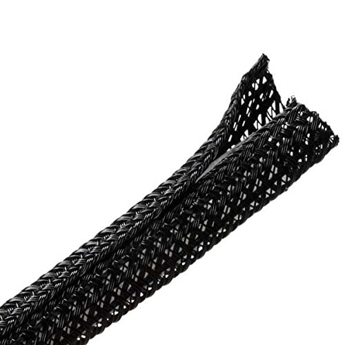 HellermannTyton 170-03128 Split Wrap Braided Sleeving - 1.0