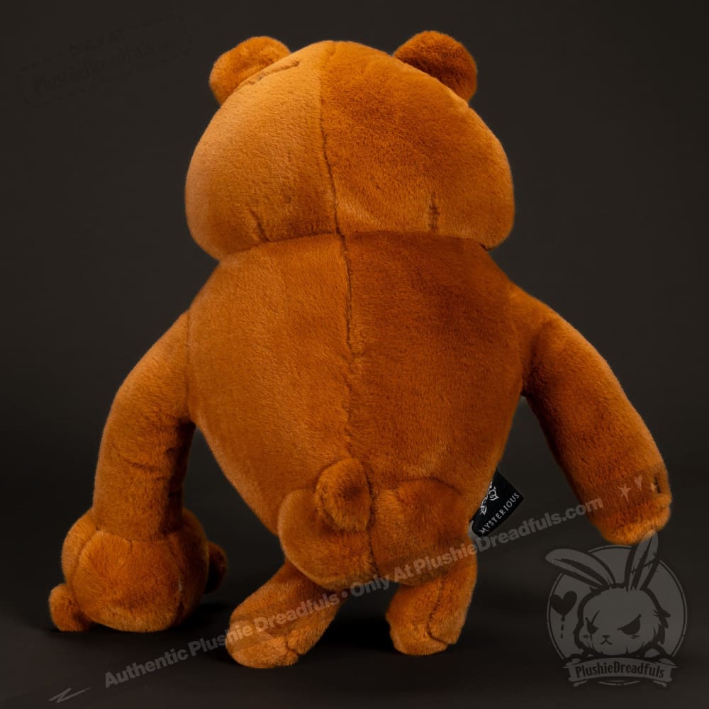 Plushie Dreadfuls Bearfisted Ripped Bear Stuffed Animal Toy - Cute Huggable Plush for Kids, Gift for Bear Lovers, Perfect for Bedroom Decor & Comfort