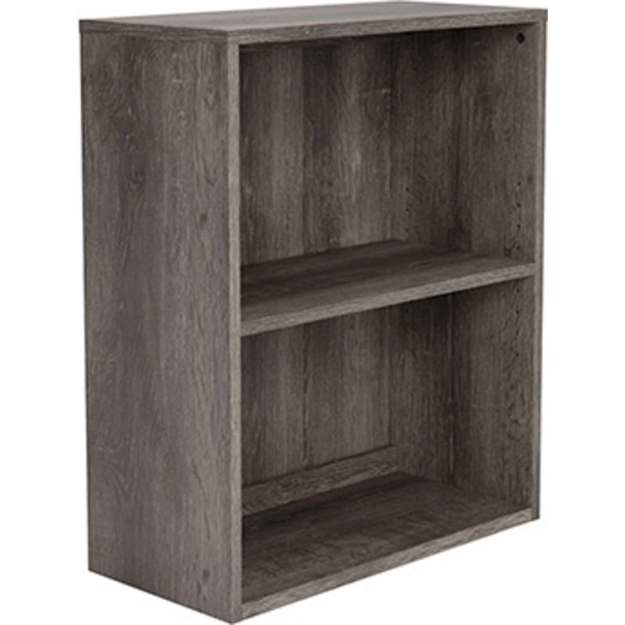 Arlenbry 5-Shelf Bookcase in Gray - Modern Bookshelf for Living Room, Bedroom & Office Storage